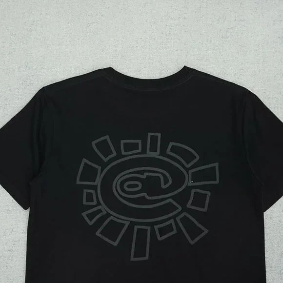 Always Branded Black Simple Slogan Short Sleeve T Shirt